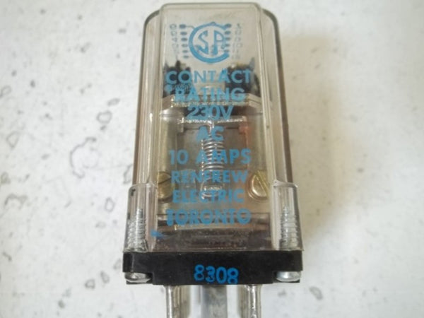 STRUTHERS-DUNN 311XBXPR 120V RELAY 230V 10AMPS  UNMP