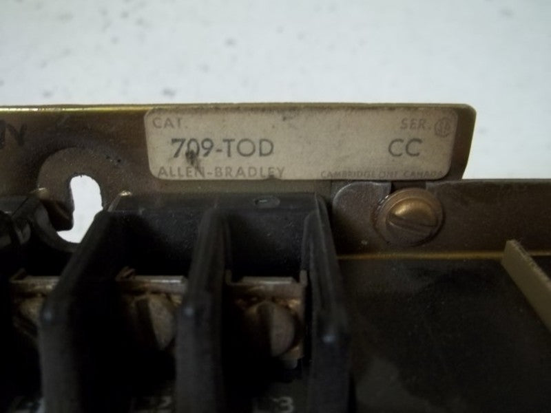 INDUSTRIAL SPARE PART 709-TOD SER.CC STARTER  UNMP
