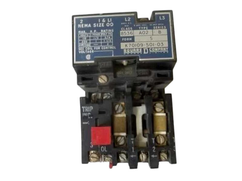 SQUARE D 8536-AO2 STARTER 120V  UNMP