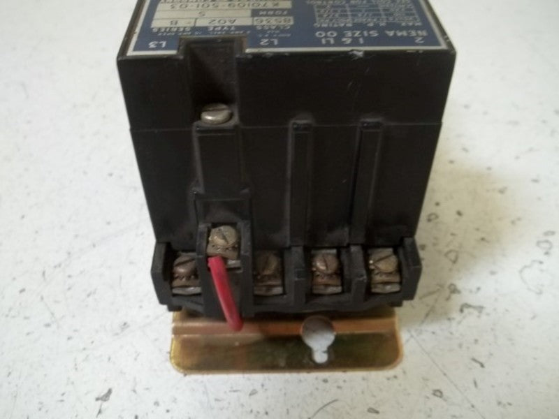 SQUARE D 8536-AO2 STARTER 120V  UNMP