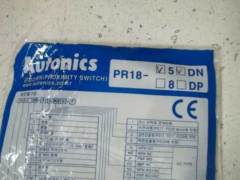 AUTONICS PR18-V-5DN PROXIMITY SWITCH  NSMP