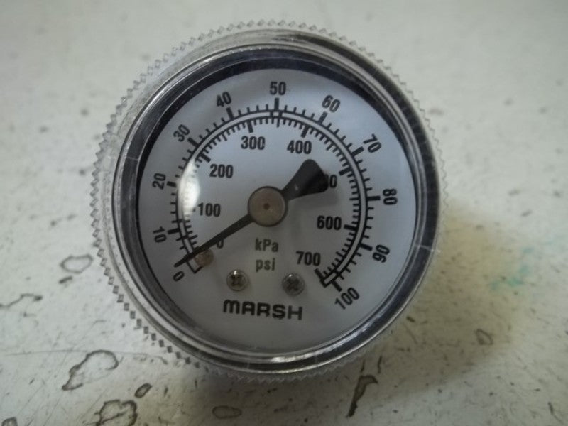 MARSH/BELLOFRAM J0648 GAUGE 0-100 PSI  NSMP