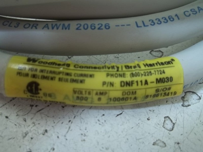 BRAD HARRSION DNF11A-M030 CABLE  NSNP