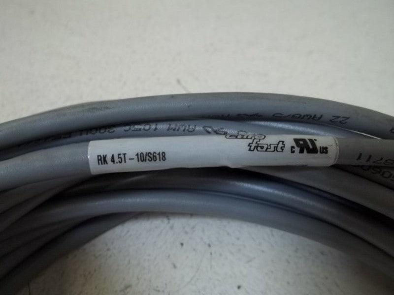 TURCK RK4.5T-10/S68 CORDSET  UNMP