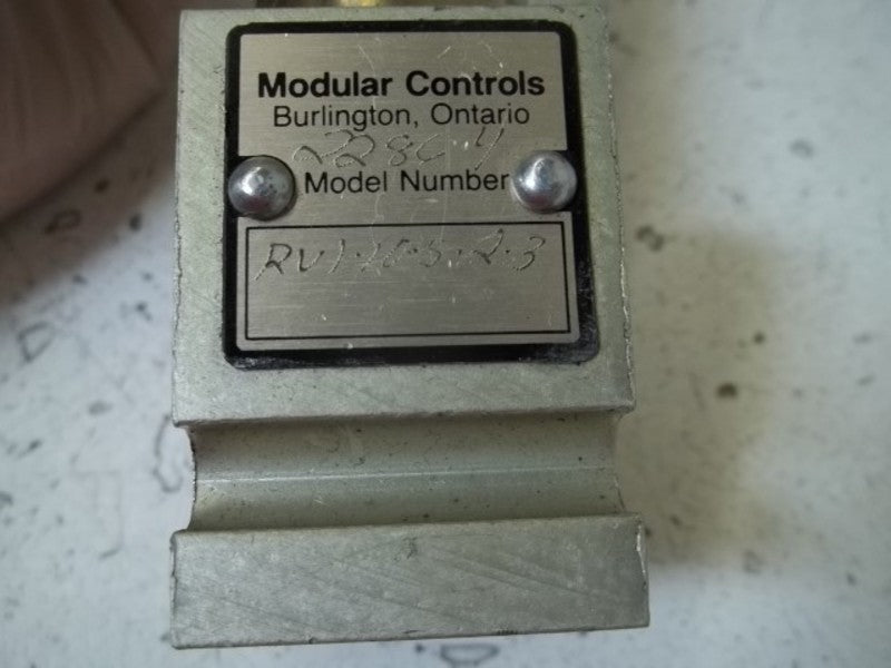 MODULAR CONTROLS RV1.10.5.23 VALVE  UNMP