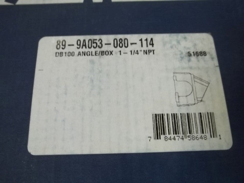 MELTRIC 89-9A053-080-114 DB100 ANGLE/BOX 1-1/4" NPT  NSMP