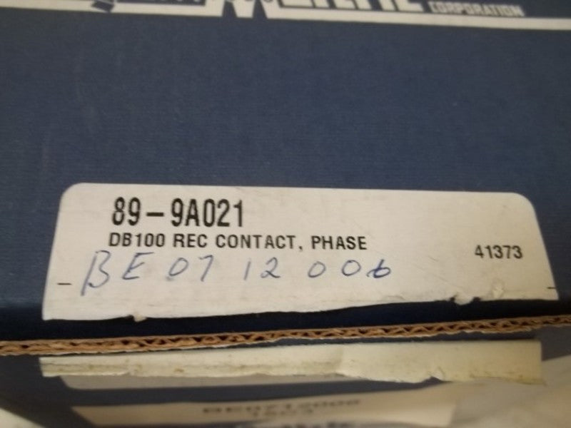 MELTRIC 89-9A021 DB100 REC CONTACT, PHASE  NSMP