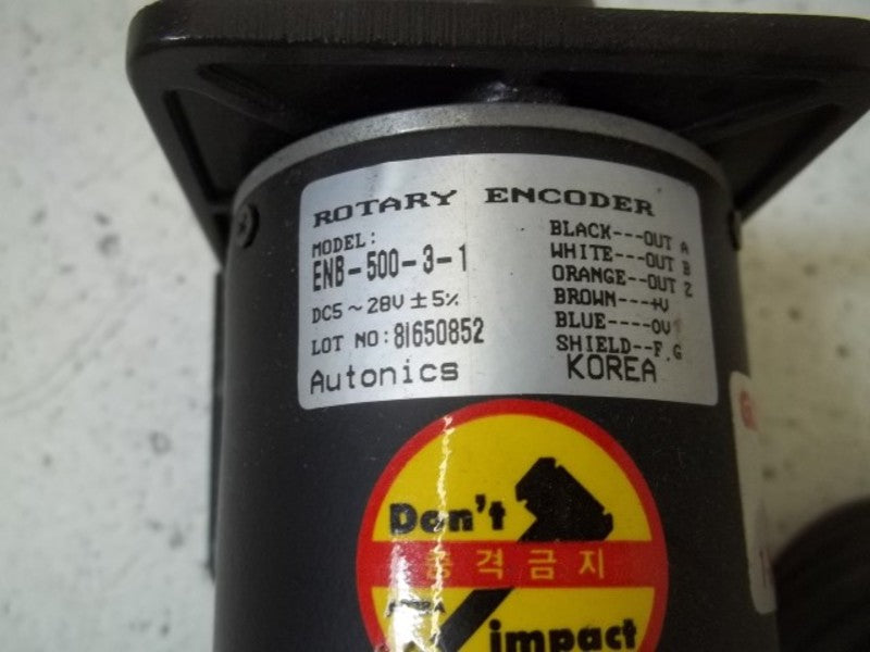 AUTONICS ENB-500-3-1 ROTARY ENCODER  UNMP