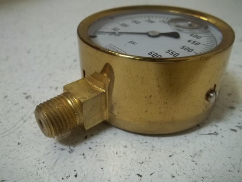 NOSHOK 25.300.600 GAUGE 0-600 PSI  NSMP