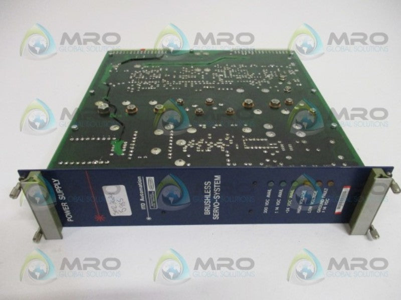 ITD AUTOMATION 026.36.44C BRUSHLESS SERVO-SYSTEM POWER SUPPLY  NSNP