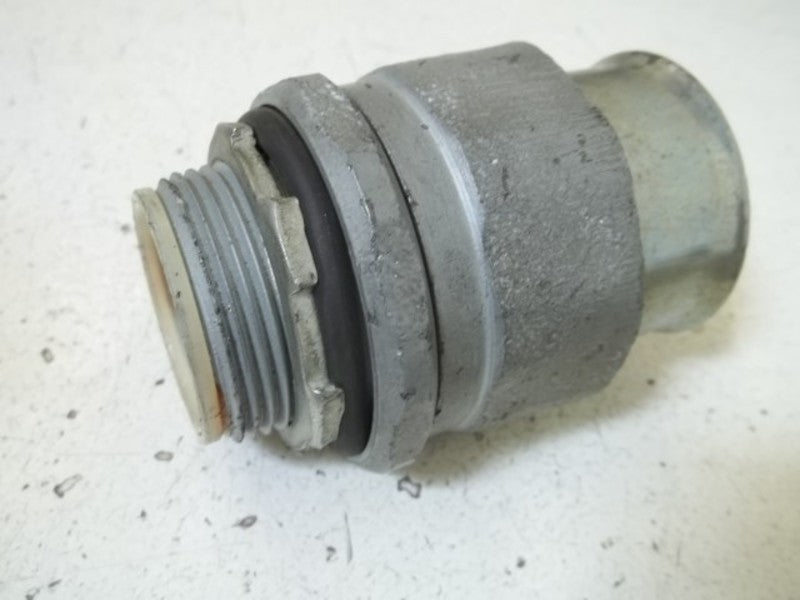 APPLETON STNM125 1-1/4" STAIGHT LIQUID TIGHT  UNMP