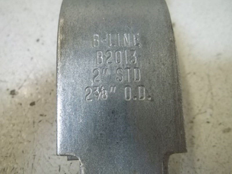 B-LINE B2013 2" CLAMP/PIPE (2 PER SET)  NSNP