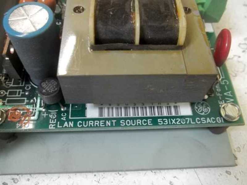 GENERAL ELECTRIC 531X207LCSACG1 CURRENT SOURCE  UNMP