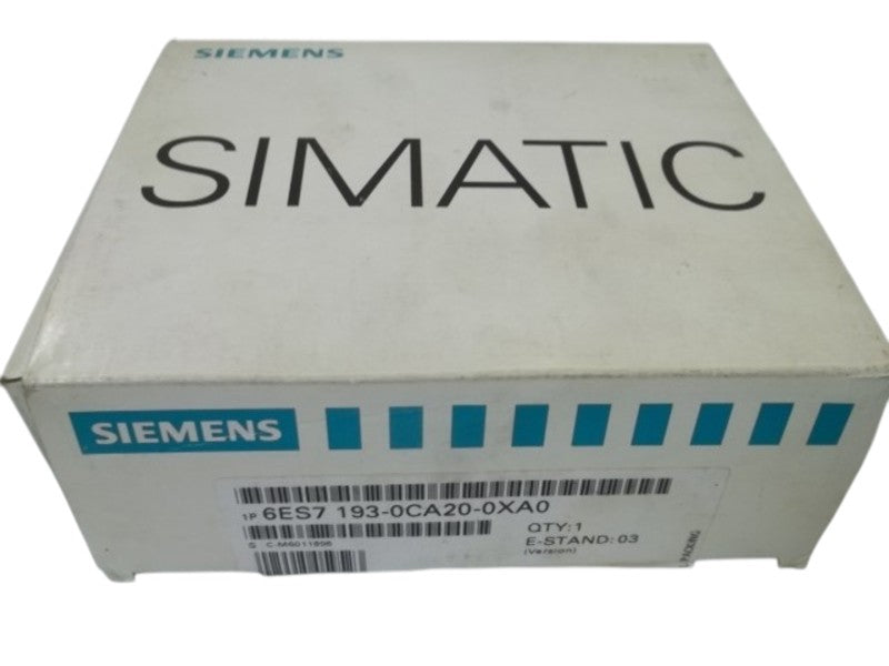 SIEMENS 6ES7 193-0CA20-0XA0 TERMINAL BLOCK  NSMP
