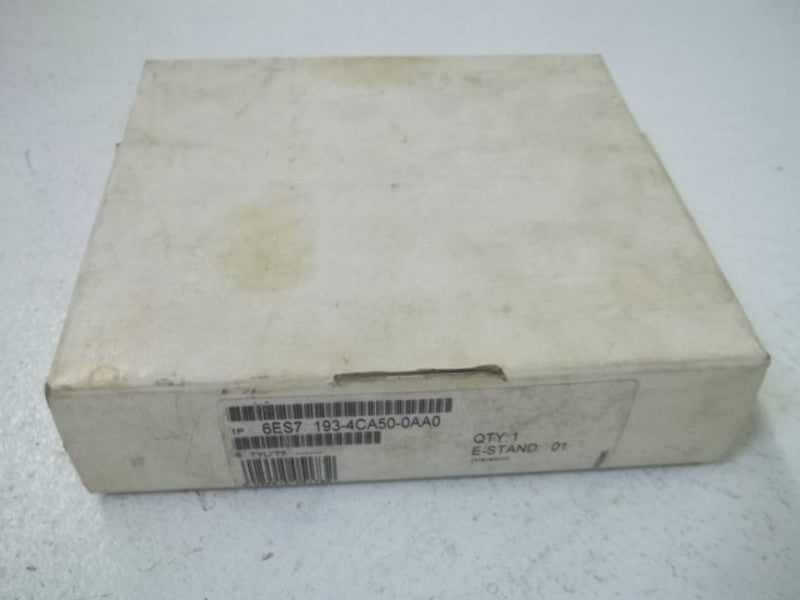 SIEMENS 6ES7 193-4CA50-0AA0 TERMINAL MODULE (1 IN BOX)  NSMP
