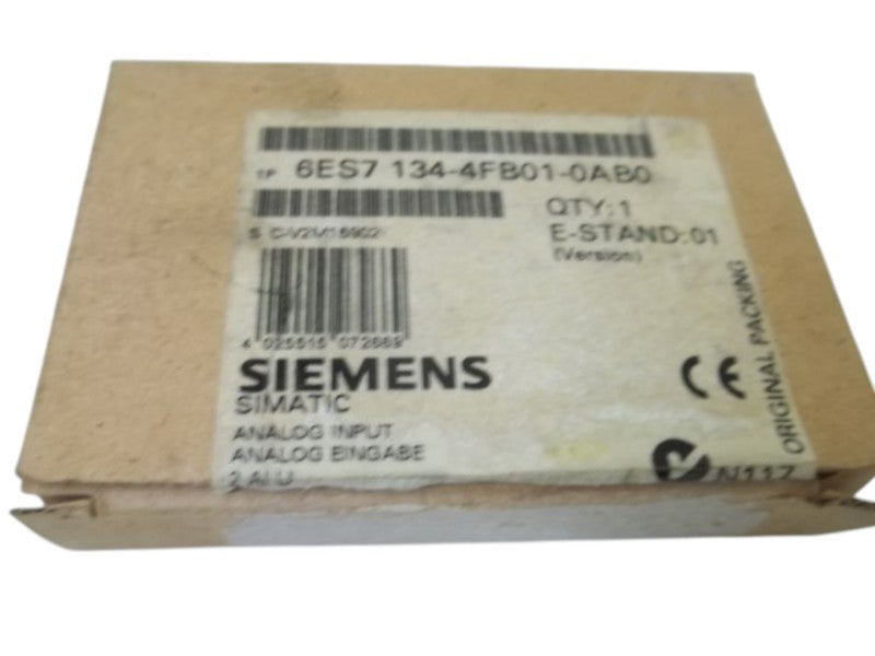 SIEMENS 6ES7 134-4FB01-0AB0 ANALOG INPUT  NSMP