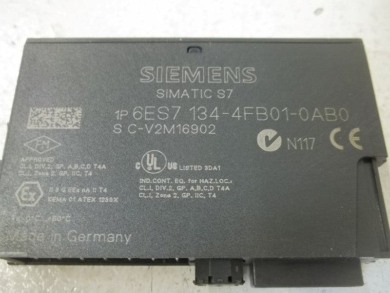 SIEMENS 6ES7 134-4FB01-0AB0 ANALOG INPUT  NSMP