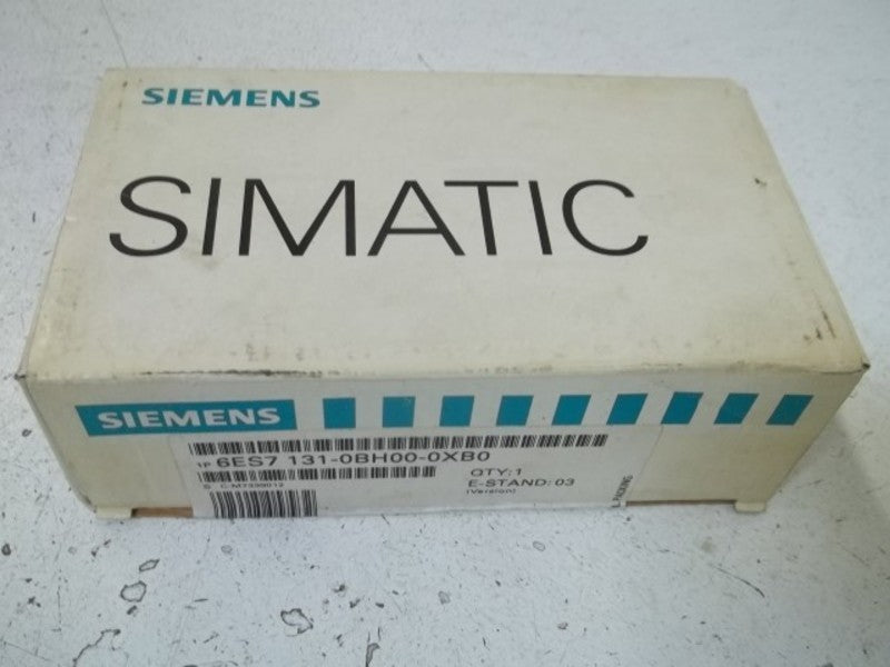 SIEMENS 6ES7 131-0BH00-0XB0 DIGITAL INPUT MODULE  NSFS