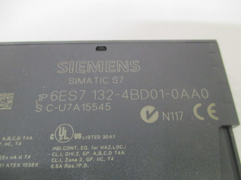 SIEMENS SIMATIC S7 6ES7132-4BD01-0AA0 DIGITAL OUTPUT MODULE  NSNP