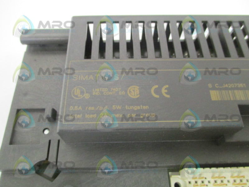 SIEMENS SIMATIC S7 6ES7132-0BL01-0XB0 DIGITAL OUTPUT MODULE  UNMP