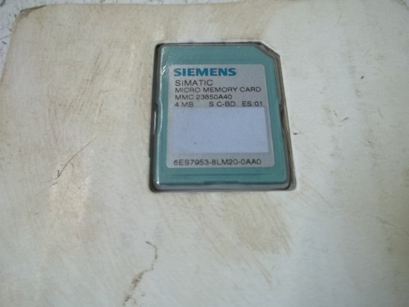 SIEMENS 6ES7 953-8LM20-0AA0 MEMORY CARD  ORIGNAL PACKAGE