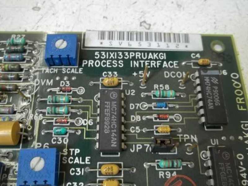 GENERAL ELECTRIC 531X133PRUAKG1 PROCESS INTERFACE  NSMP