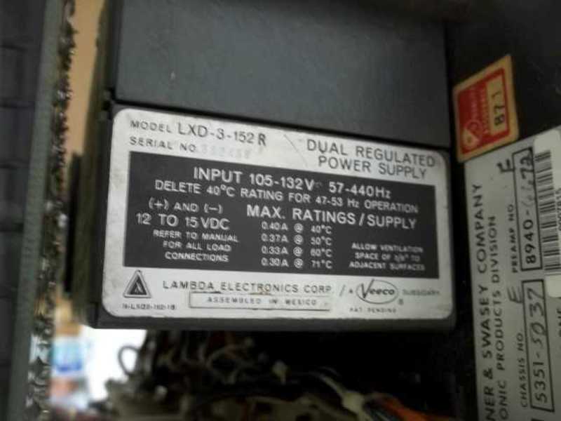 WARNER & SWASEY COMPANY 5351-5015  UNMP
