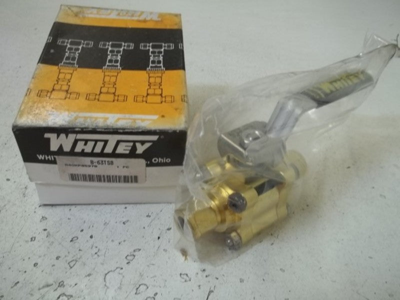 WHITNEY B-63TS8 BALL VALVE  NSMP