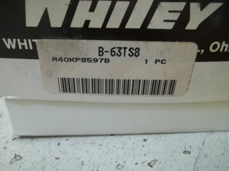 WHITNEY B-63TS8 BALL VALVE  NSMP