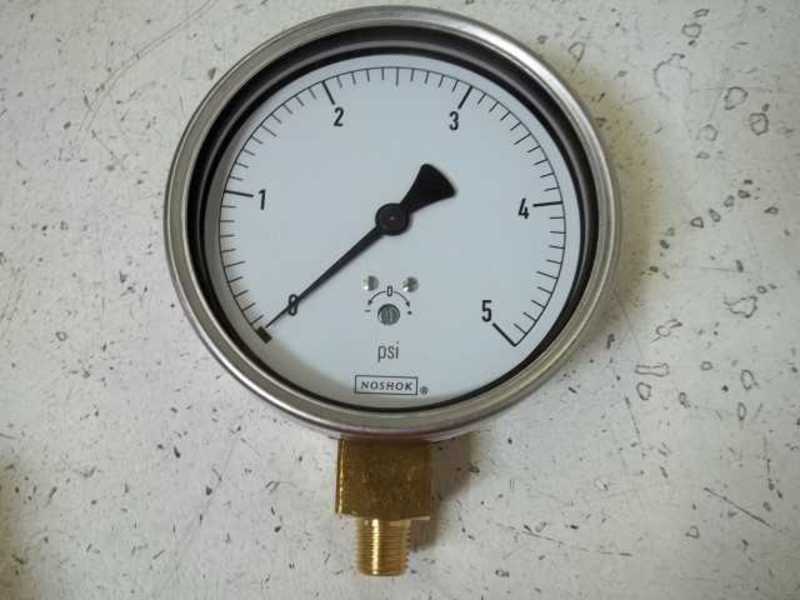 NOSHOK 40-200-5-PSI 1/4" GAUGE  NSMP