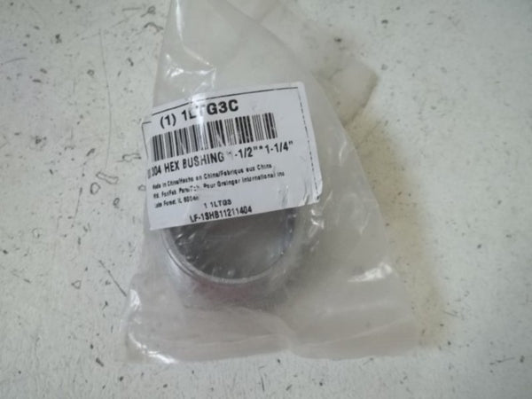 1LTG3C SS 304 HEX BUSHING 1-1/2"1-1/4"  NSMP