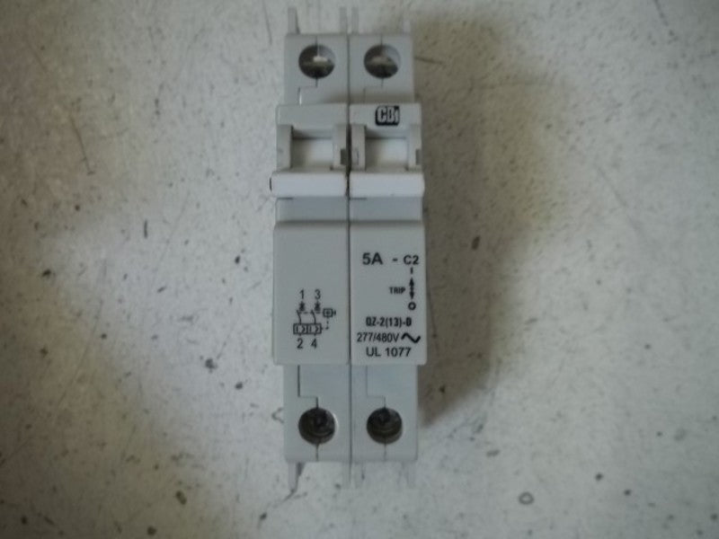 LOT OF 3 CBI ELECTRONICS C5A2P CIRCUIT BREAKER NSMP