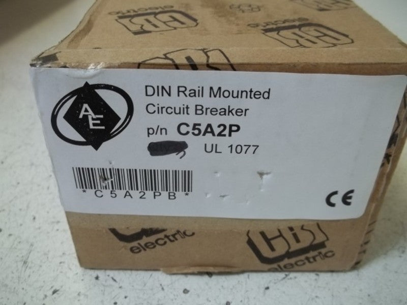 LOT OF 3 CBI ELECTRONICS C5A2P CIRCUIT BREAKER NSMP