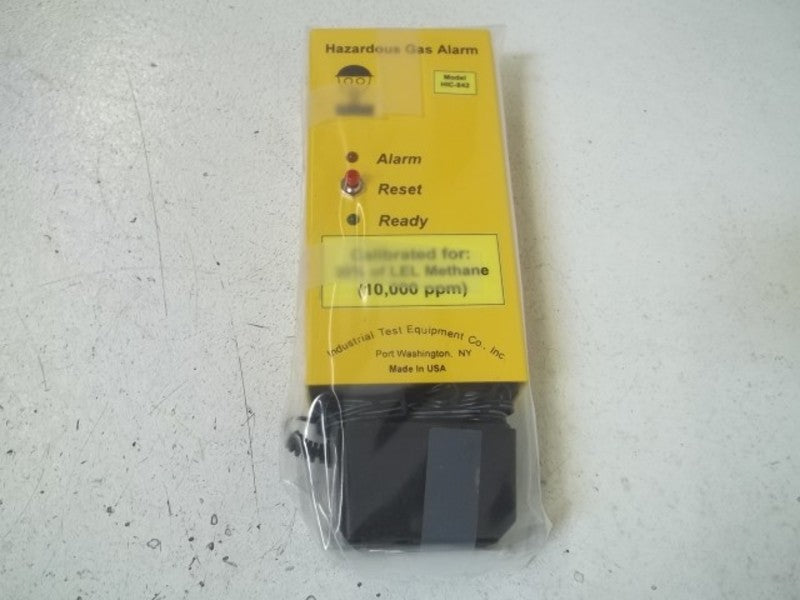 INDUSTRIAL TEST EQUIPMENT CO. MODEL HIC-842 ALARM  NSMP