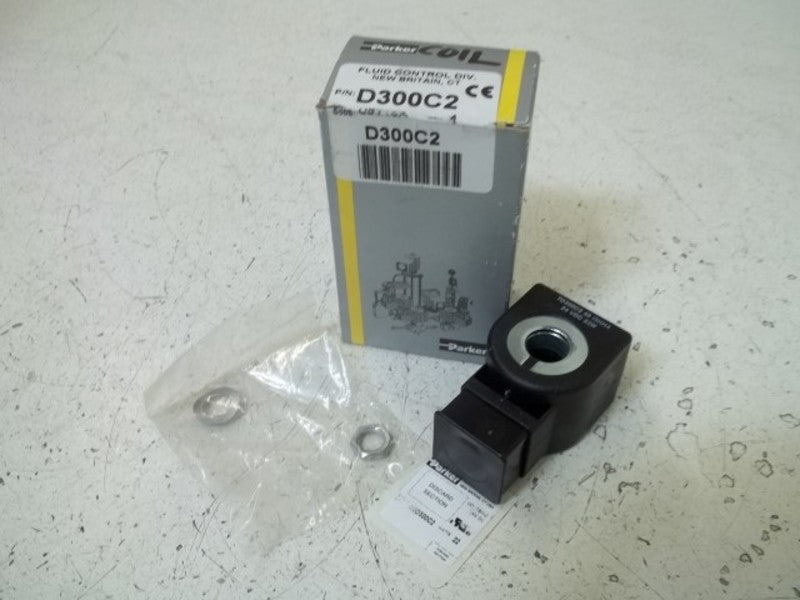 PARKER DC300C2 SOLENOID COIL  NSMP