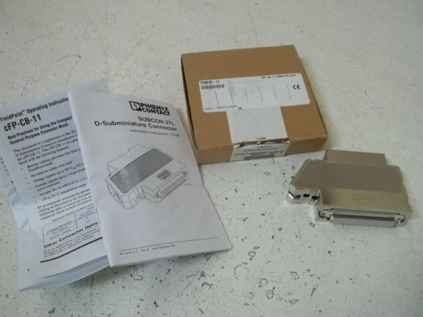 PHOENIX CONTACT 5604027 SUBCON 37L/F-SH CONNECTOR BLOCK  NSMP