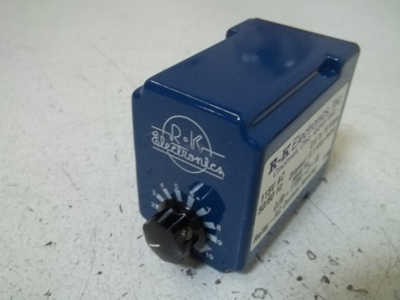 R-K ELECTRONICS CJB-115A-2-15 RELAY-AC CURRENT SENSING  ORIGINAL PACKAGE
