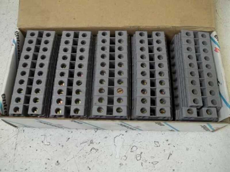 LOT OF 50 ENTRELEC 115 261 20 TERMINAL BLOCK NSMP