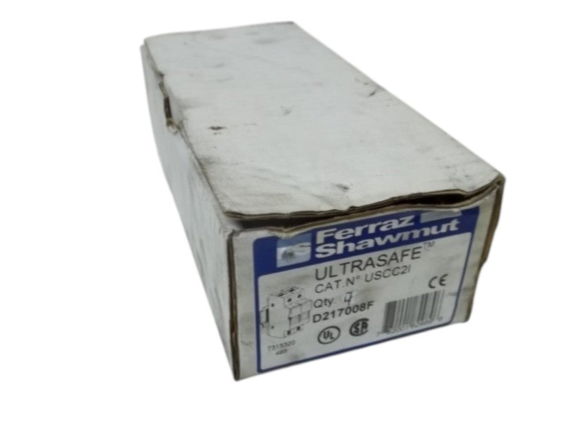 LOT OF 4 FERRAZ SHAWMUT USCC2I CIRCUIT BREAKER NSMP