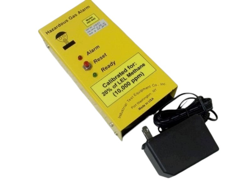 INDUSTRIAL TEST EQUIPMENT CO. MODEL HIC-842 ALARM  UNMP