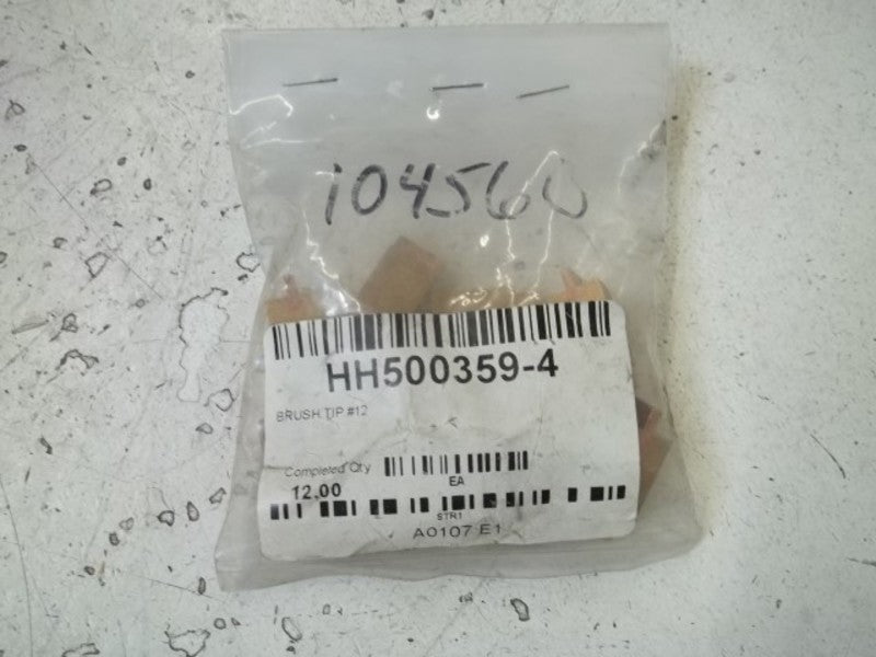 LOT OF 12 HH500359-4 BRUSH NSNP IN A BAG