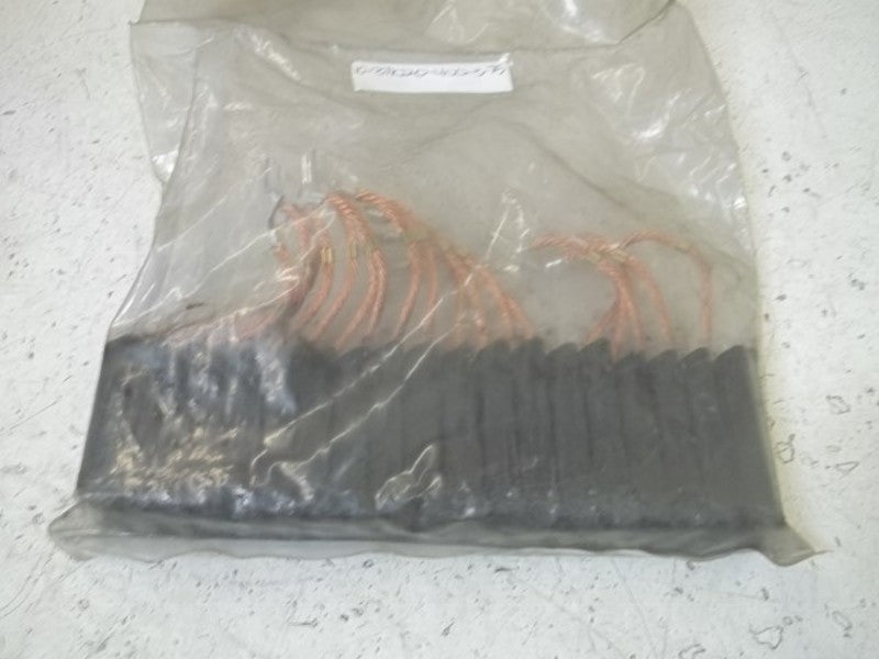 LOT OF 19 CARBON PRODUCTS 10-371020-400-3-75 BRUSH CARBON NSNP IN A BAG