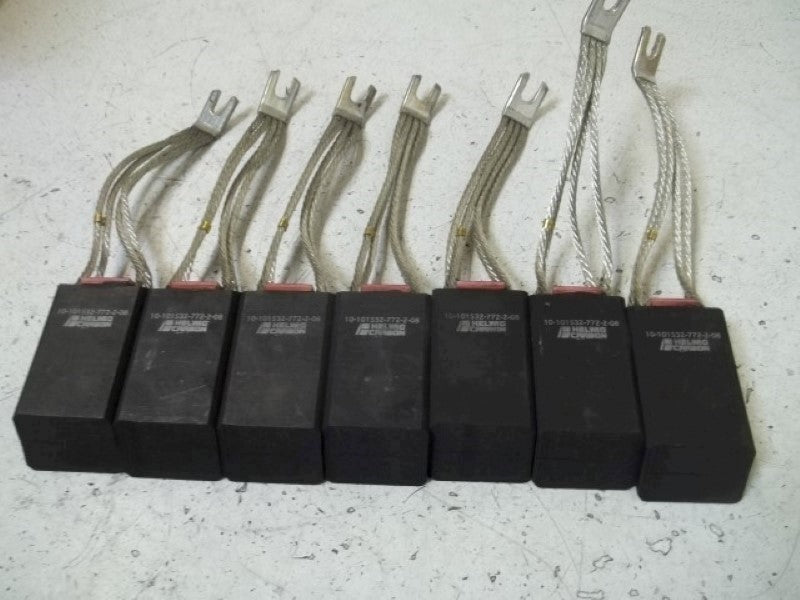 LOT OF 7 CARBON PRODUCTS 10-101532-772-2-08 BRUSH CARBON NSNP