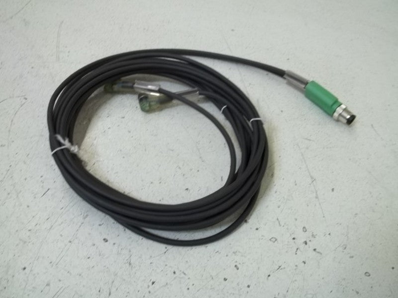 LOT OF 3 PHOENIX CONTACT SAC-3P-M12Y/2X3,0-PUR/M 8FR-2L CORDSETNSNP FACTORY BAG