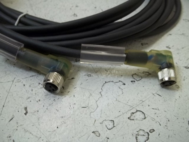 LOT OF 3 PHOENIX CONTACT SAC-3P-M12Y/2X3,0-PUR/M 8FR-2L CORDSETNSNP FACTORY BAG