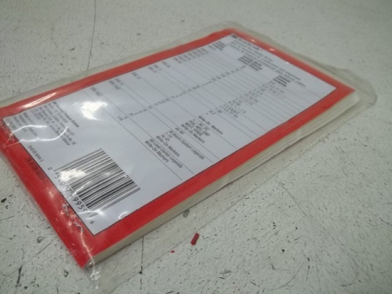 LOT OF 3 3M SPB-09 PREPRINTED WIRE MARKER BOOK NSMP
