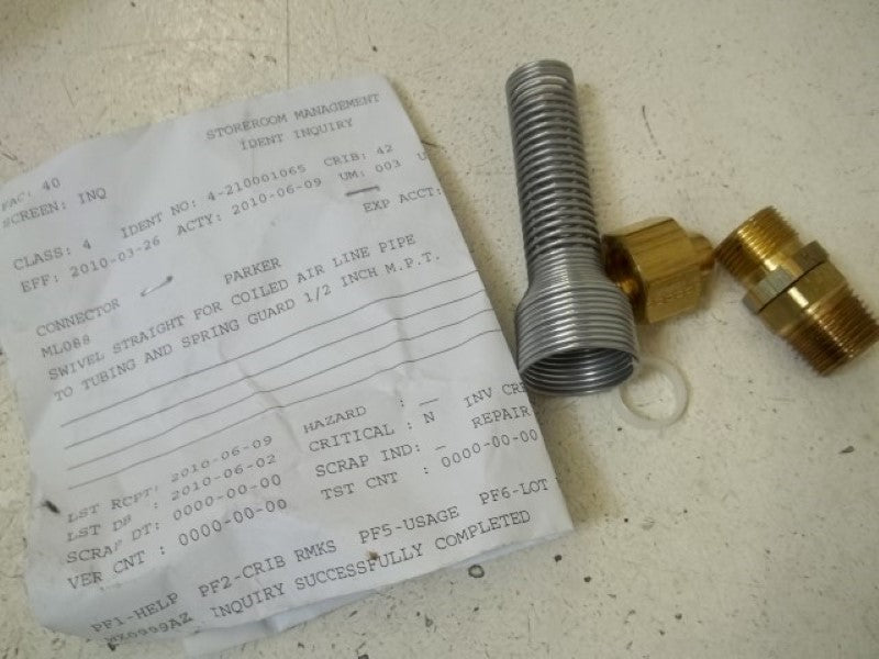 PARKER ML088 CONNECTOR  NSNP