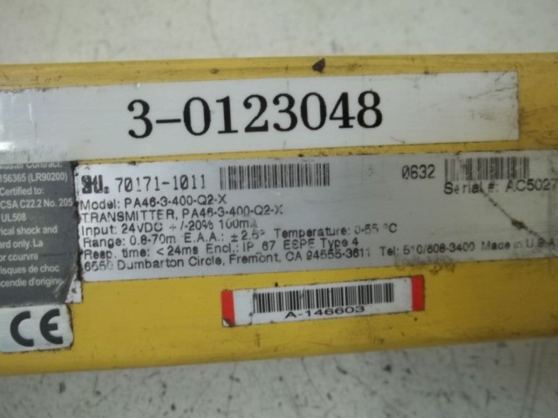 STI PA46-3-400-Q2-X TRANSMITTER  UNMP