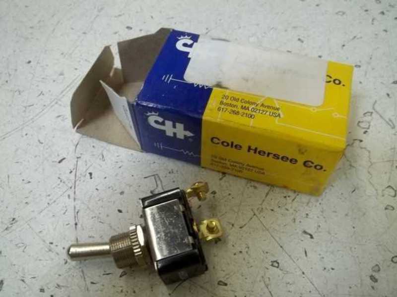 COLE HERSEE CO. 5582-BX TOGGLE SWITCH  NSMP