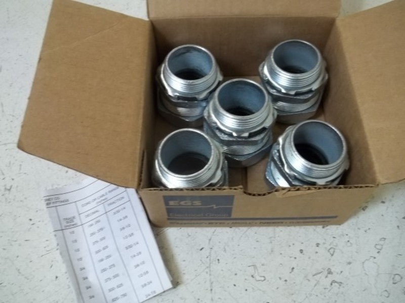 LOT OF 5 EGS SR-125-1375 STRAIN STEEL 1-1/4" RELIEF NSMP